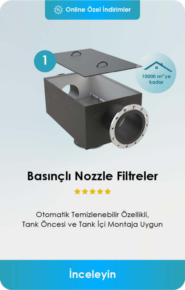 Basınçlı Nozzle Filtre
