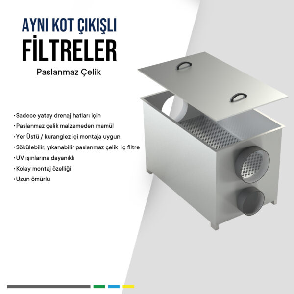 YFAK 0203 Yağmur Suyu Filtresi - Görsel 2